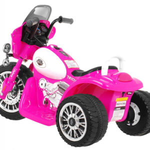 Motorek Chopper na akumulator dla dzieci Różowy
