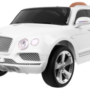 Auto na akumulator Bentley Bentayga dla dzieci Biały