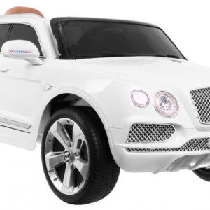 Auto na akumulator Bentley Bentayga dla dzieci Biały