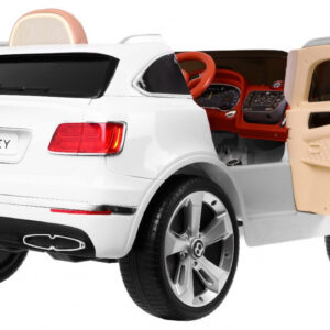 Auto na akumulator Bentley Bentayga dla dzieci Biały