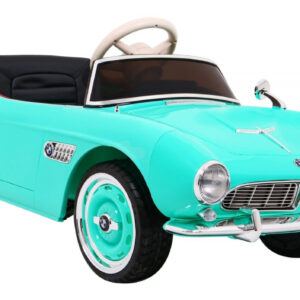 Autko BMW 507 Retro elektryczne dla dzieci Zielony