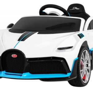 Bugatti Divo Autko na akumulator dla dzieci Biały