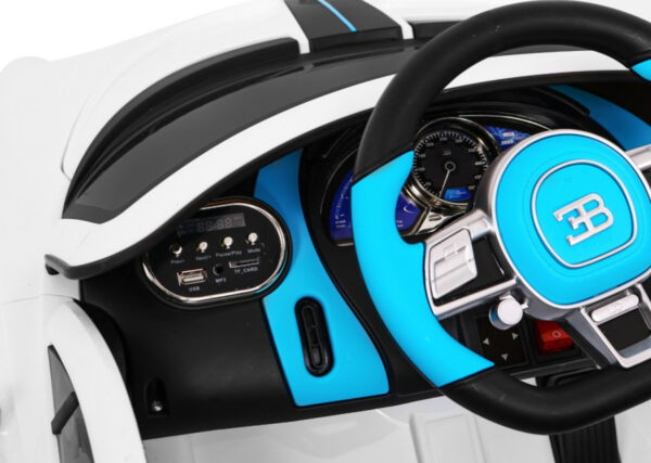 Bugatti Divo Autko na akumulator dla dzieci Biały