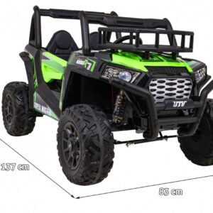 Buggy UTV Terenówka dla dzieci Zielony