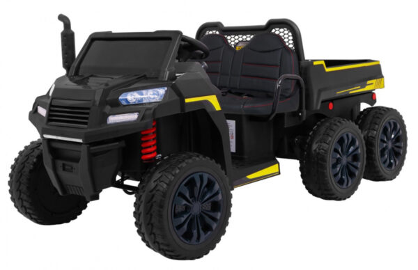 Autko Farmer Truck dla 2 dzieci Czarny