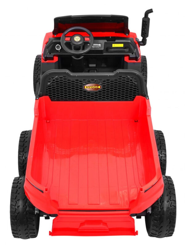 Autko Farmer Truck dla 2 dzieci Czerwony