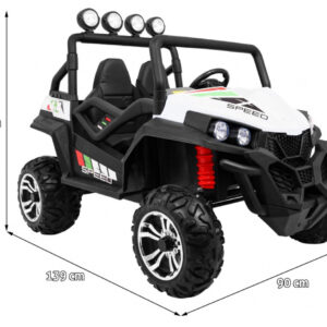 Grand Buggy Strong Lift dla dzieci Biały