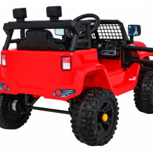 Autko Jeep Dark Night na akumulator dla dzieci Czerwony