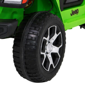 Jeep Wrangler Rubicon na akumulator dla dzieci Zielony