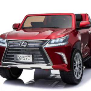 Lexus LX570 Lakierowane Autko dla 2 dzieci Czerwony