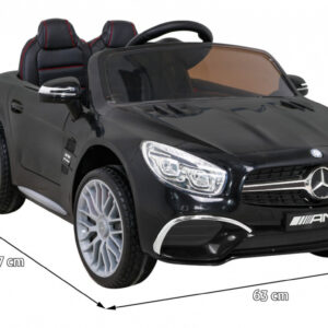 Mercedes Benz AMG SL65 S elektryczny dla dzieci Czarny