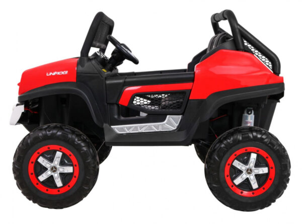 Mercedes Benz Unimog dla dzieci Czerwony