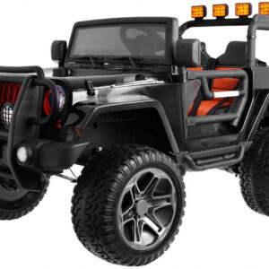 Auto terenowe typu jeep Monster 4x4 dla dzieci Czarny