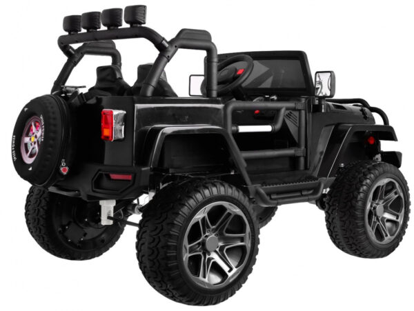 Auto terenowe typu jeep Monster 4x4 dla dzieci Czarny