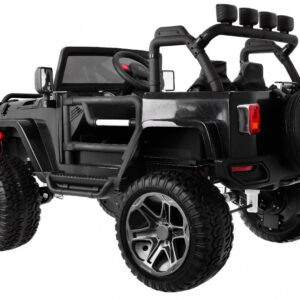 Auto terenowe typu jeep Monster 4x4 dla dzieci Czarny