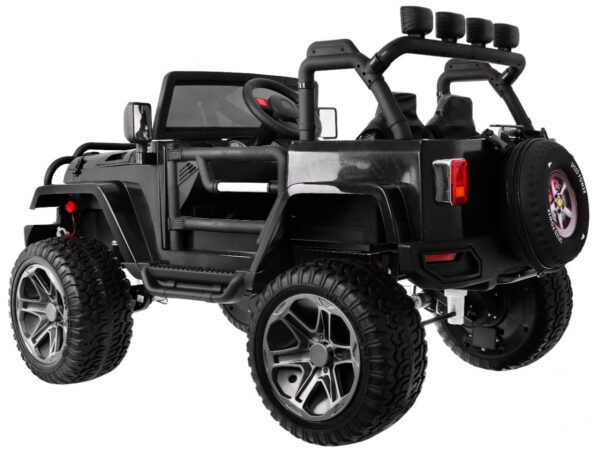 Auto terenowe typu jeep Monster 4x4 dla dzieci Czarny