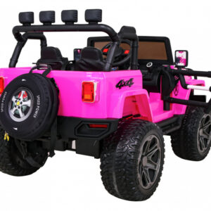 Auto terenowe typu jeep Monster 4x4 dla dzieci Różowy