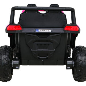 Buggy UTV 2000M Racing Auto na akumulator Różowy