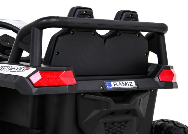 Buggy UTV 2000M Racing Auto na akumulator Biały