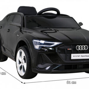 Audi E-Tron Sportback dla dzieci Czarny