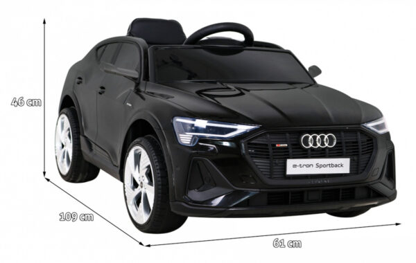 Audi E-Tron Sportback dla dzieci Czarny
