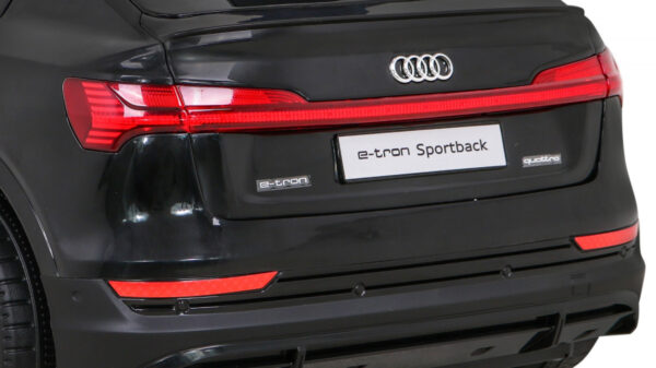 Audi E-Tron Sportback dla dzieci Czarny
