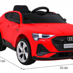 Audi E-Tron Sportback dla dzieci Czerwony