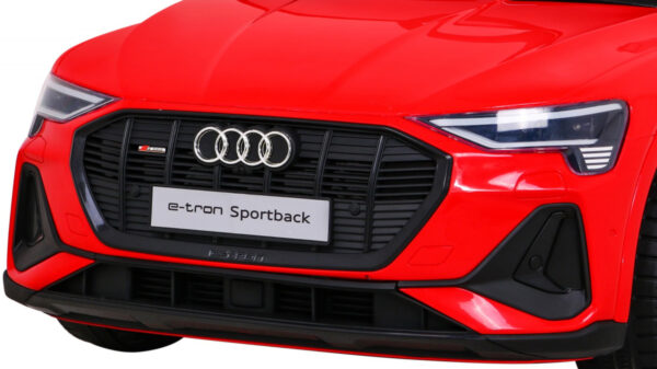 Audi E-Tron Sportback dla dzieci Czerwony