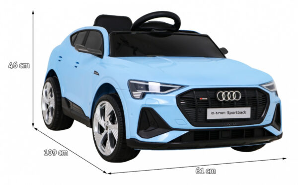 Audi E-Tron Sportback dla dzieci Niebieski