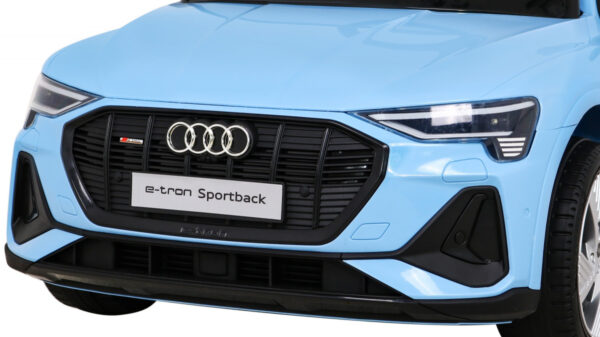 Audi E-Tron Sportback dla dzieci Niebieski