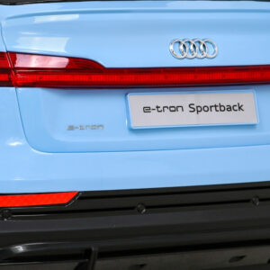 Audi E-Tron Sportback dla dzieci Niebieski
