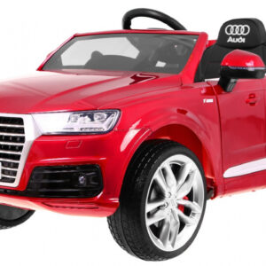 Audi Q7 Quattro S-Line na akumulator Lakier Czerwony SUV