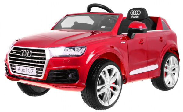 Audi Q7 Quattro S-Line na akumulator Lakier Czerwony SUV