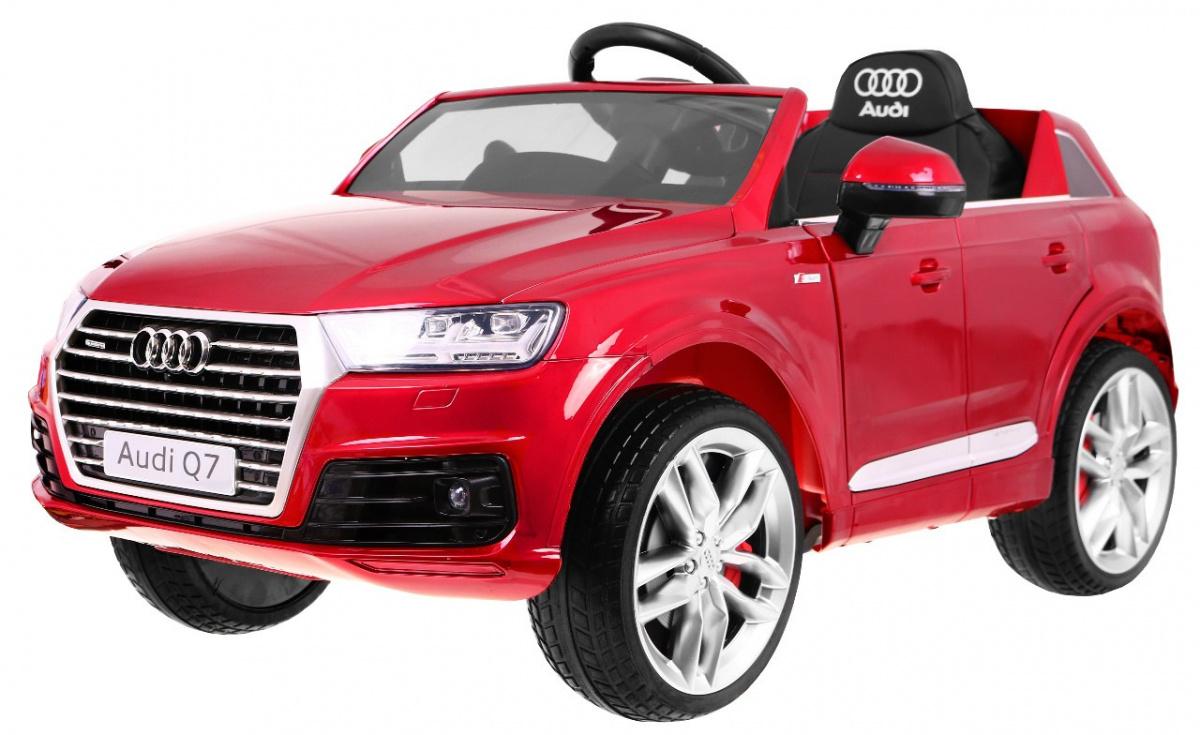 Audi Q7 Quattro S-Line na akumulator Lakier Czerwony SUV