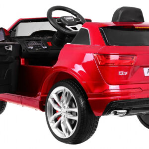 Audi Q7 Quattro S-Line na akumulator Lakier Czerwony SUV