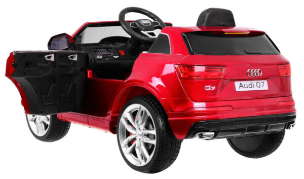 Audi Q7 Quattro S-Line na akumulator Lakier Czerwony SUV