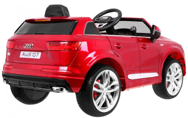 Audi Q7 Quattro S-Line na akumulator Lakier Czerwony SUV