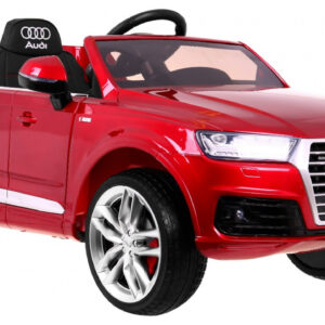 Audi Q7 Quattro S-Line na akumulator Lakier Czerwony SUV