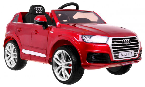 Audi Q7 Quattro S-Line na akumulator Lakier Czerwony SUV