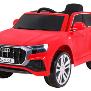 Audi Q8 Lift na akumulator dla dzieci Czerwony SUV