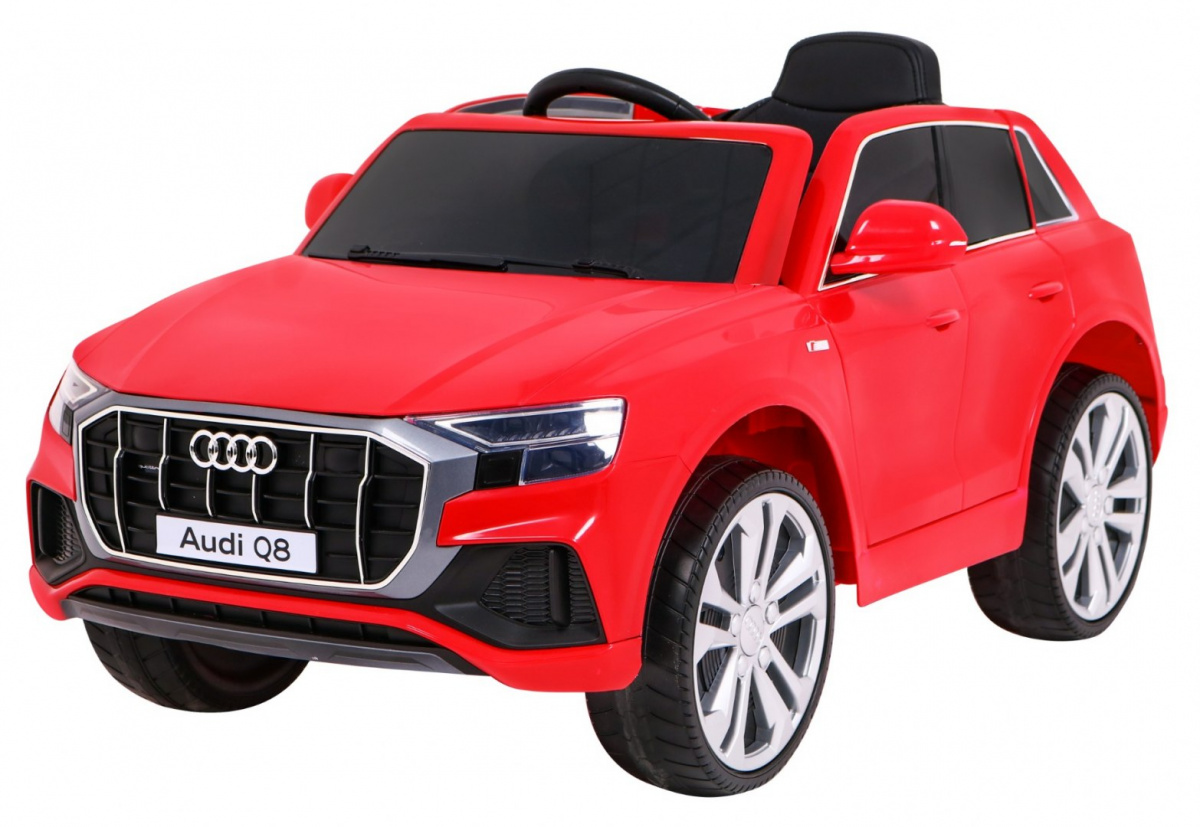 Audi Q8 Lift na akumulator dla dzieci Czerwony SUV