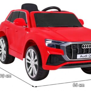 Audi Q8 Lift na akumulator dla dzieci Czerwony SUV