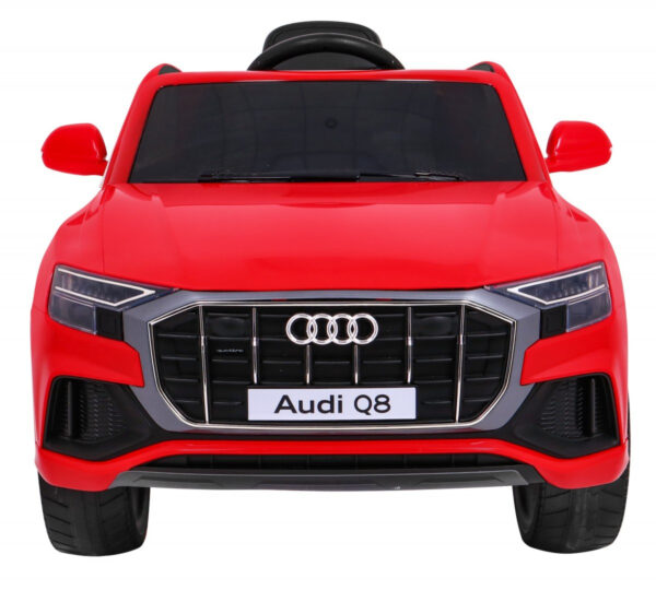 Audi Q8 Lift na akumulator dla dzieci Czerwony SUV