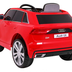 Audi Q8 Lift na akumulator dla dzieci Czerwony SUV