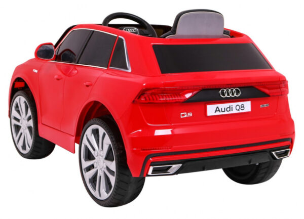 Audi Q8 Lift na akumulator dla dzieci Czerwony SUV