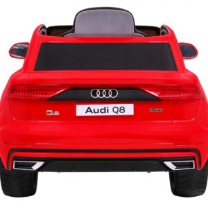 Audi Q8 Lift na akumulator dla dzieci Czerwony SUV