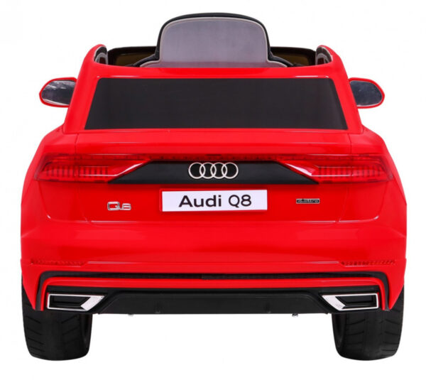 Audi Q8 Lift na akumulator dla dzieci Czerwony SUV