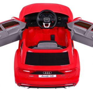 Audi Q8 Lift na akumulator dla dzieci Czerwony SUV