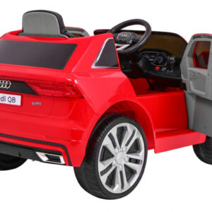 Audi Q8 Lift na akumulator dla dzieci Czerwony SUV