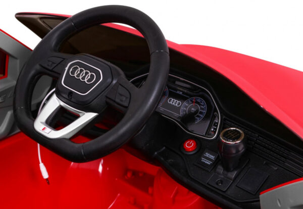 Audi Q8 Lift na akumulator dla dzieci Czerwony SUV